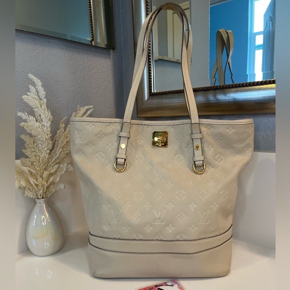 🎀 Louis Vuitton Citadine Monogram PM Empreinte Tote Bag - Picture 1 of 16